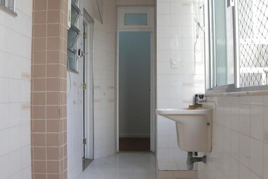 Área de Serviço de apartamento para alugar com 3 quartos, 125m² em Tijuca, Rio de Janeiro