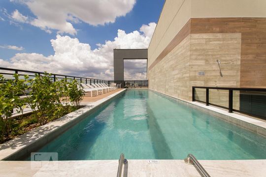 Área comum - Piscina de kitnet/studio para alugar com 1 quarto, 25m² em Vila Mariana, São Paulo