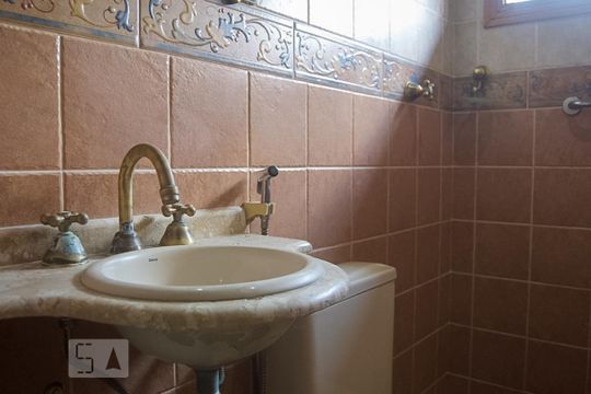 Banheiro da Suíte 1 de casa à venda com 3 quartos, 156m² em Vila Prudente, São Paulo