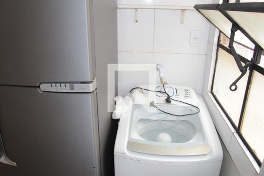Área de Serviço de kitnet/studio à venda com 1 quarto, 45m² em República, São Paulo
