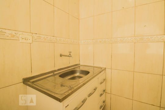 Detalhe cozinha de kitnet/studio para alugar com 1 quarto, 32m² em Campos Elíseos, São Paulo