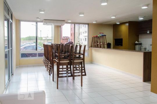 Área comum  de apartamento à venda com 2 quartos, 49m² em Mato Grande, Canoas