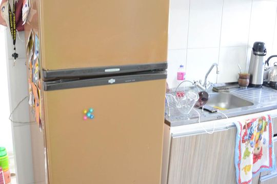 Cozinha de apartamento à venda com 2 quartos, 49m² em Mato Grande, Canoas