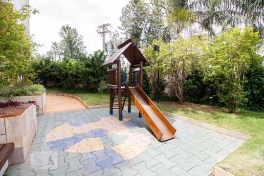 Área Comum - Playground de apartamento para alugar com 2 quartos, 80m² em Jardim Samambaia, Jundiaí