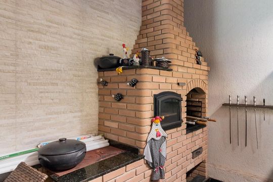 Churrasqueira de casa de condomínio para alugar com 3 quartos, 150m² em Vila Rio, Guarulhos