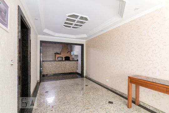Sala de casa de condomínio para alugar com 3 quartos, 150m² em Vila Rio, Guarulhos