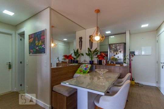Sala de Jantar de apartamento à venda com 2 quartos, 67m² em Parque São Jorge, São Paulo