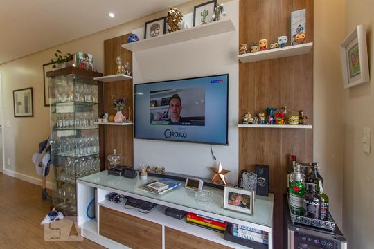 Sala de apartamento à venda com 2 quartos, 67m² em Parque São Jorge, São Paulo