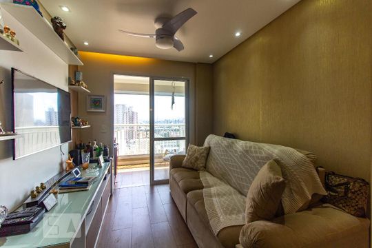 Sala de apartamento à venda com 2 quartos, 67m² em Parque São Jorge, São Paulo