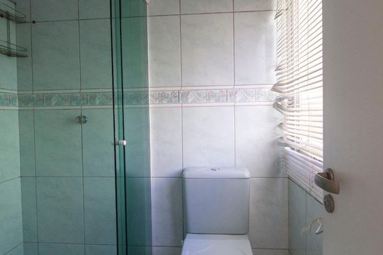Banheiro da Suíte de apartamento à venda com 3 quartos, 86m² em Vila Santa Maria, Jundiaí