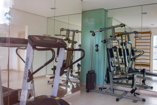 Área comum - Academia de apartamento para alugar com 3 quartos, 70m² em Parque Jaçatuba, Santo André