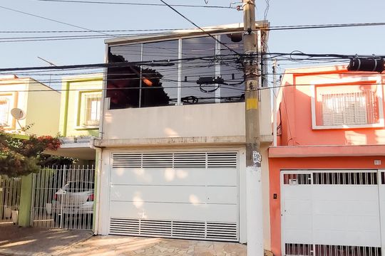 Fachada de casa para alugar com 2 quartos, 124m² em Chácara Santo Antônio (zona Sul), São Paulo