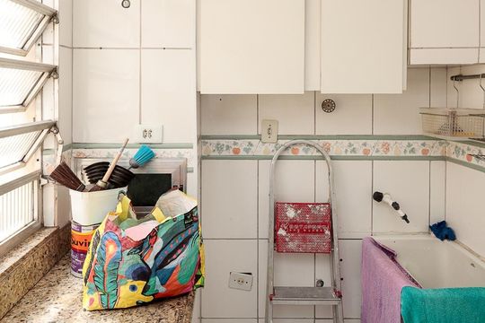Área de Serviço de apartamento para alugar com 3 quartos, 59m² em Inhauma, Rio de Janeiro