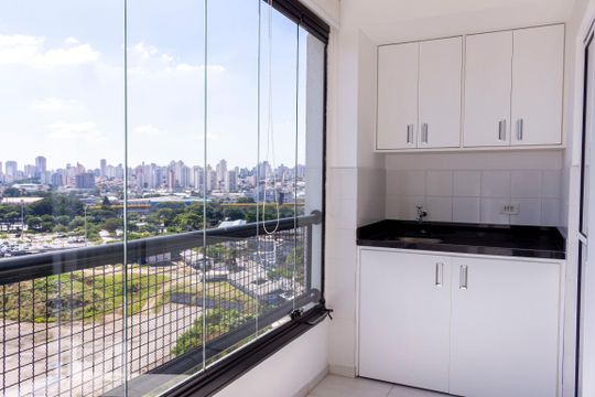 Área de Serviço de kitnet/studio à venda com 1 quarto, 35m² em Cambuci, São Paulo