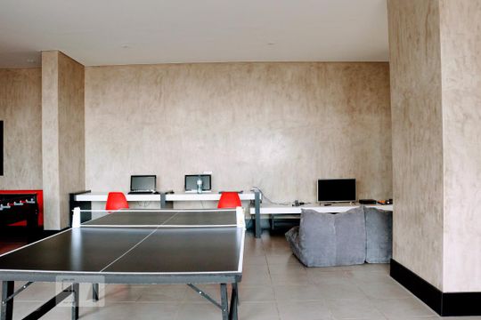 Área comum de apartamento à venda com 1 quarto, 45m² em Vila Dom Pedro I, São Paulo