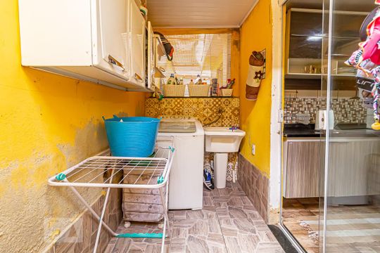 Área de Serviço de casa à venda com 4 quartos, 135m² em Tanque, Rio de Janeiro