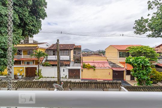 Vista da Varanda do Quarto 3 de casa à venda com 3 quartos, 156m² em Freguesia (jacarepaguá), Rio de Janeiro