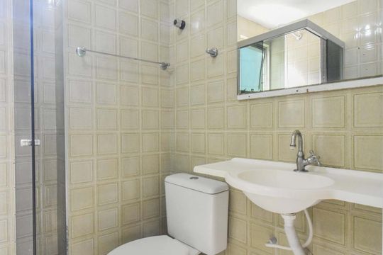 Banheiro de apartamento para alugar com 3 quartos, 64m² em Jardim Dom Bosco, São Paulo