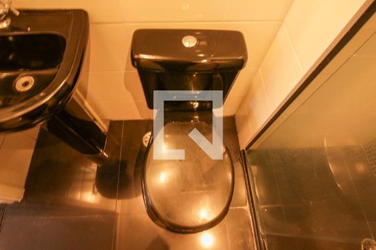 Banheiro de apartamento para alugar com 1 quarto, 39m² em Quinta da Paineira, São Paulo