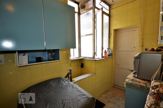 Área de Serviço de apartamento à venda com 3 quartos, 109m² em Botafogo, Rio de Janeiro