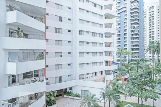 Vista do Quarto 2 de apartamento à venda com 3 quartos, 120m² em Brooklin Paulista, São Paulo