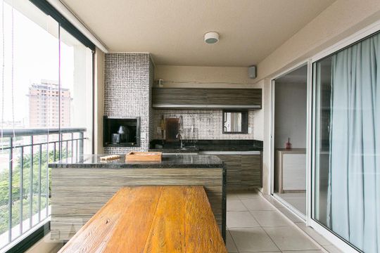 Varanda gourmet de apartamento para alugar com 3 quartos, 120m² em Parque da Vila Prudente, São Paulo