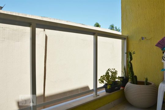 Varanda de casa de condomínio para alugar com 2 quartos, 120m² em Pechincha, Rio de Janeiro