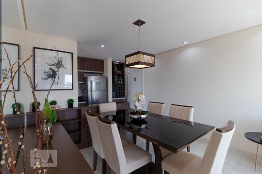 Sala de Jantar de apartamento à venda com 2 quartos, 66m² em Vila Industrial (campinas), Campinas