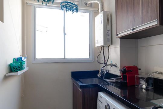 Área de Serviço de apartamento à venda com 2 quartos, 66m² em Vila Industrial (campinas), Campinas