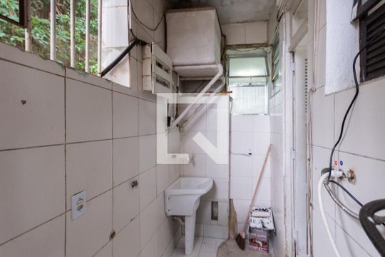 Área de Serviço de apartamento para alugar com 2 quartos, 60m² em Rio Comprido, Rio de Janeiro