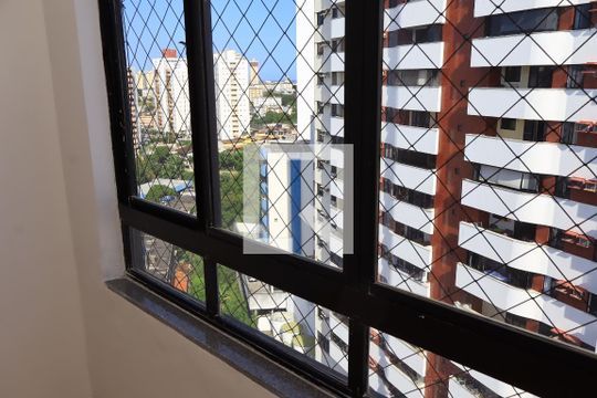 Vista da Sala de apartamento para alugar com 3 quartos, 90m² em Imbuí, Salvador