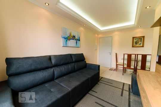 Sala de Estar de apartamento para alugar com 2 quartos, 80m² em Santa Paula, São Caetano do Sul