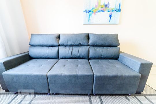 Sala de Estar - Sofá de apartamento para alugar com 2 quartos, 80m² em Santa Paula, São Caetano do Sul