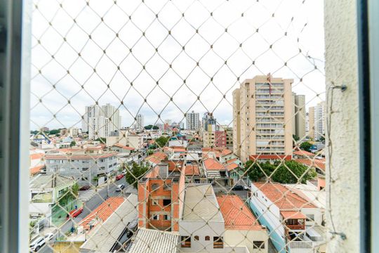 Vista da Suíte de apartamento para alugar com 2 quartos, 80m² em Santa Paula, São Caetano do Sul
