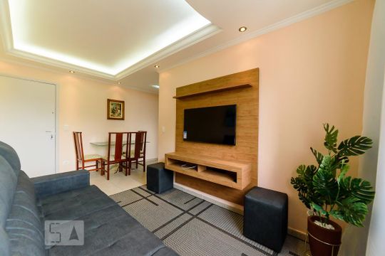 Sala de Estar de apartamento para alugar com 2 quartos, 80m² em Santa Paula, São Caetano do Sul