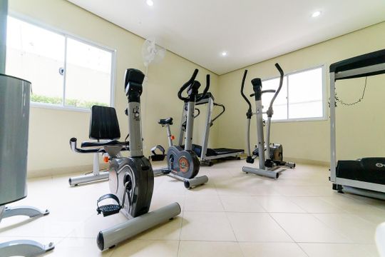 Área comum - Academia de apartamento para alugar com 2 quartos, 80m² em Santa Paula, São Caetano do Sul