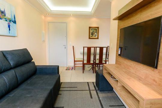 Sala de Estar de apartamento para alugar com 2 quartos, 80m² em Santa Paula, São Caetano do Sul
