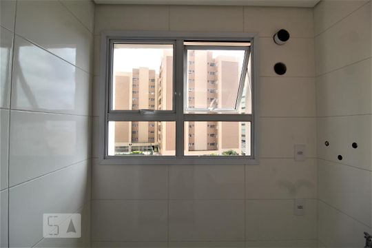 Área de serviço de kitnet/studio à venda com 1 quarto, 50m² em Rudge Ramos, São Bernardo do Campo