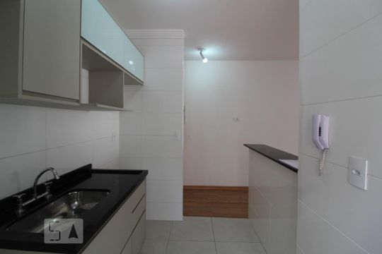 Cozinha de kitnet/studio à venda com 1 quarto, 50m² em Rudge Ramos, São Bernardo do Campo