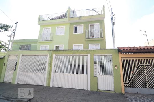 Fachada de apartamento à venda com 2 quartos, 50m² em Jardim Santo Alberto, Santo André