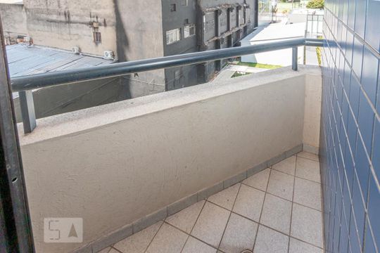 Sacada da Suíte de apartamento para alugar com 1 quarto, 40m² em Brooklin, São Paulo