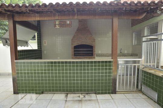 Área comum - Churrasqueira de apartamento à venda com 2 quartos, 70m² em Freguesia de Jacarepaguá, Rio de Janeiro