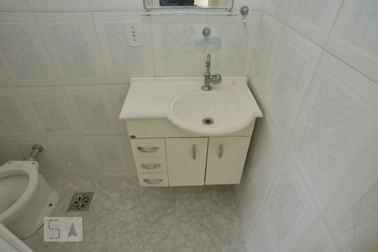 Banheiro Social de apartamento à venda com 2 quartos, 70m² em Freguesia de Jacarepaguá, Rio de Janeiro