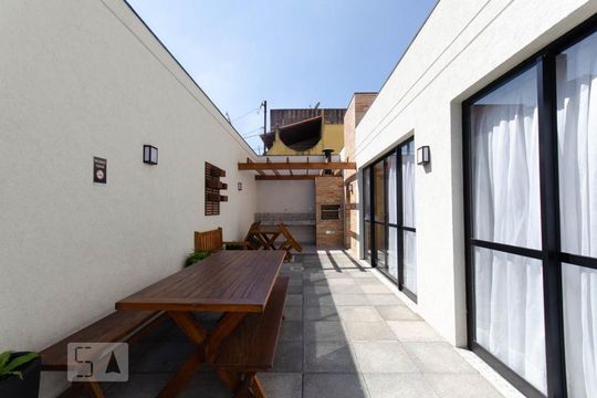 Área Comum - Churrasqueiras de apartamento para alugar com 2 quartos, 48m² em Altos de Vila Prudente, São Paulo