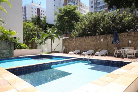 Área comum - Piscina de apartamento para alugar com 3 quartos, 135m² em Vila Progredior, São Paulo