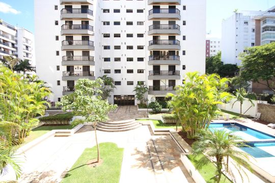 Vista da Varanda de apartamento para alugar com 3 quartos, 135m² em Vila Progredior, São Paulo