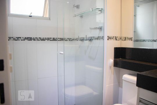 Banheiro de apartamento para alugar com 2 quartos, 55m² em Vila Mascote, São Paulo