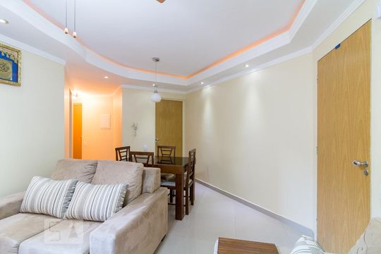 Sala de apartamento para alugar com 2 quartos, 50m² em Jardim Terezópolis, Guarulhos