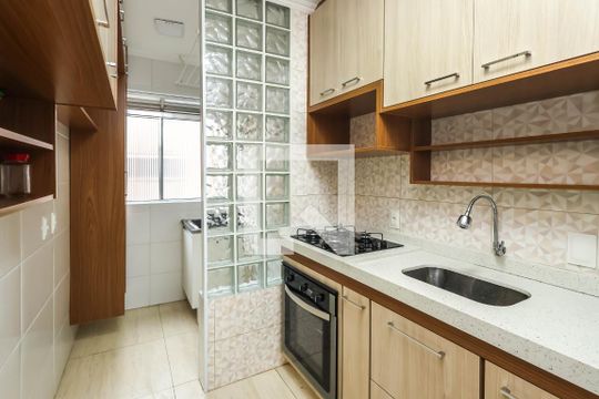 Cozinha de apartamento à venda com 3 quartos, 64m² em Jardim Santa Emília, São Paulo