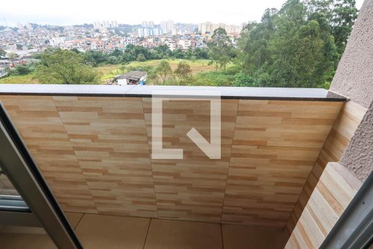 Varanda da Sala de apartamento à venda com 3 quartos, 64m² em Jardim Santa Emília, São Paulo